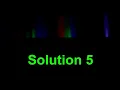 Qualitative Analysis Lab Flame Test Solution 5
