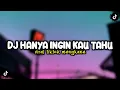 Download Lagu DJ HANYA INGIN KAU TAHU VIRAL TIKTOK TERBARU 2023