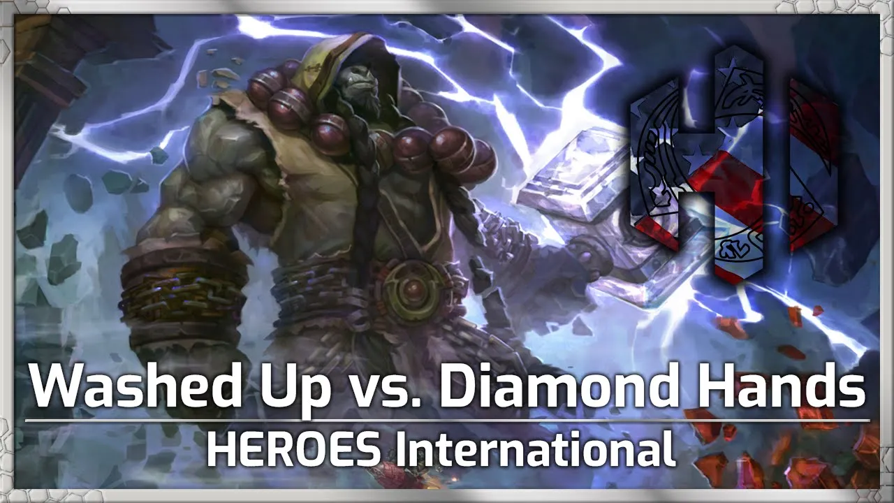 Washed Up vs. Diamond Hands - Heroes International Offline Finals