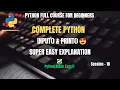 Session 18 Python input and print Functions Learn with Examples Python for Beginners