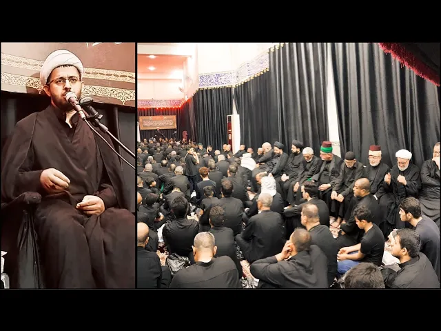 ⁣مجلس عزاء الحسين عليه السلام ليلة٩ محرم ١٤٤٦هـ | موكب السادة الموسويين الخرسان | الشيخ كرار الدجيلي