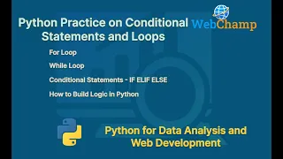 Python 7 Practice Questions on IF ELIF ELSE and For Loops in Python Logic Building in Python