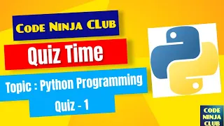 Python Programming MCQ Quiz 1 - Questions Answers CBSE Std 6 7