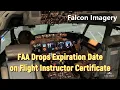 FAA Removes Expiration Date on Flight Instructor Certificates