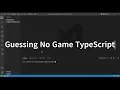 Project 01 Number Guessing Game in TypeScript