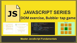 DOM exercise Button-Tap game JS Tutorial