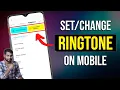 How To Set Ringtone In Android Phone 2024 How To Change Ringtone On Android Phone 2024