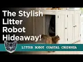 Litter Robot Coastal Credenza The Stylish Way To Hide Your Litter Box RATED