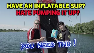 Have an SUP?  Hate pumping it up? Seamax SUP20D Pro Review.  It has saved my arms.