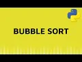 Bubble Sort - Python