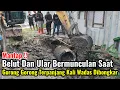 Download Lagu Mantap‼️Belut Dan Ular Bermunculan Saat Gorong Gorong Terpanjang Kali Mati Wadas Di Bongkar