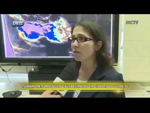 Especialista da Epagri explica o que causou o tsunami meteorológico em Santa Catarina