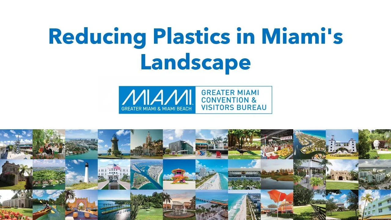 Ridurre la plastica nel paesaggio di Miami