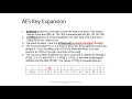 AES Encryption part Key Expansion