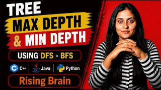Maximum Minimum Depth of Binary Tree BFS DFS Approach LeetCode C Java Python