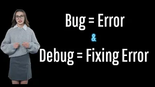 Bug Debug Basic Programming Concept