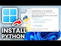 How To Install Python On Windows 11 - Step By Step