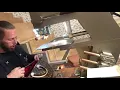 This is how the bag got hot stamp in gold - LV speedy