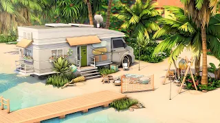 Download Beach Camper Van in Sulani 🌴 The Sims 4 Speed Build | No CC​ MP3