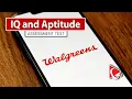 How to Pass WALGREENS APTITUDE ASSESSMENT TEST - Questions and Answers with Solutions