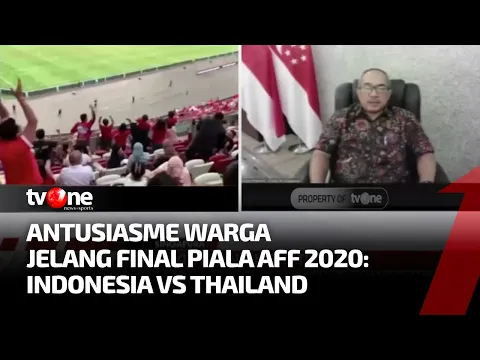 Dukungan Menggebu Jelang Laga Indonesia VS Thailand di Final Piala AFF 2020