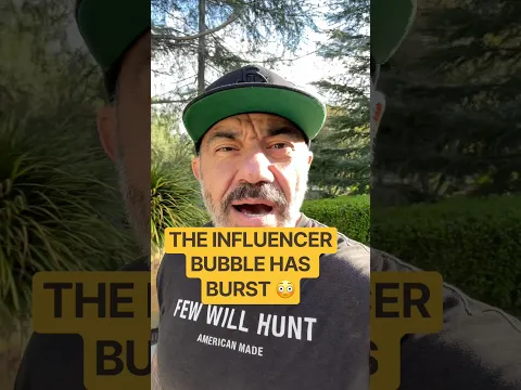 This is why influencers are going broke.