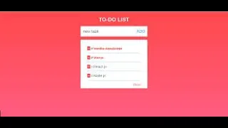 Todo List Using Javascript-Part 3