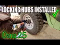 Classic Jeep Upgrade Front Locking Hubs on a 1955 Willys CJ5 Explained