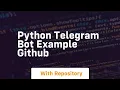 python telegram bot example github