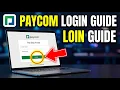 How to Login to Paycom Pay Stub Portal - View Salary Details