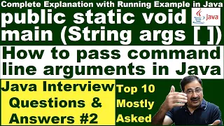 Java public static void main string args Explaination Java Command Line Arguments Interviews