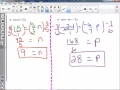 8th Grade 2-1 Solve Equations with Rational Coefficients