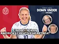 Lindsey Horan Compares European American Football Styles