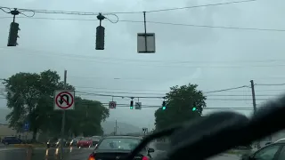 Heavy Thunderstorm in Binghamton NY Flash Flood in Southside Binghamton 20