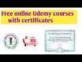 Udemy 100 Free Certificate On Paid Courses Free online Udemy courses with certificates