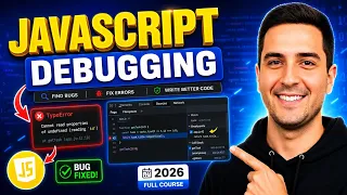 JavaScript Debugging Tutorial 2026 Chrome DevTools Breakpoints Stack Trace Error Handling