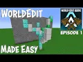 Minecraft WorldEdit Guide Minecraft Novice to Minecraft Pro Ep01