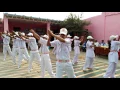 Red Cross group dance