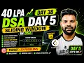Sliding Window DSA Day 5 in JavaScript Start Your 40 LPA Journey Day 40 LPA Journey