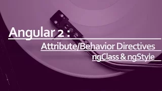 Angular 2 Beginner Tutorial Directives in Angular