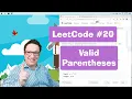 LeetCode Solution Valid Parentheses JavaScript