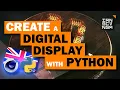 012 PYTHON for CINEMA 4D Build a 7-Segment Display FULL PROJECT Main-Code - Part ENG