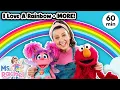 Lagu I Love A Rainbow with Ms Rachel, Elmo \u0026 Abby + MORE Nursery Rhymes \u0026 Kids Songs - Toddler Songs