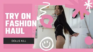 try on fashion haul dolls kill aimyyz
