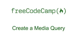 Responsive Web Design Principles - Create a Media Query