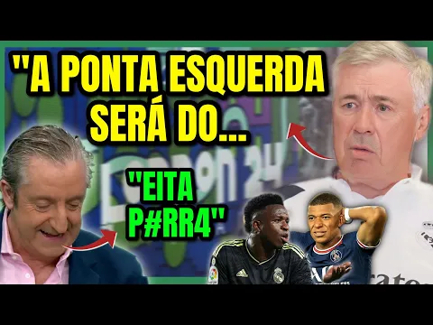 Download MP3 ANCELOTTI ABRIU O JOGO SOBRE VINÍCIUS JR E MBAPPÉ JUNTOS NO REAL MADRID