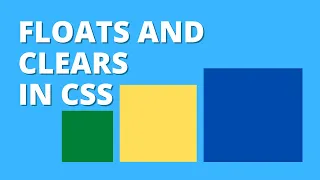 Floats and clears in CSS for beginners