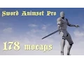 Sword Animset Pro UE4 animation set