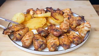 Bu Sosla Fırında Tavuk Kanadı Bir Başka‼️    Yedikçe Yediren Müthiş Lezzetli👍🏼