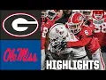 Georgia Bulldogs vs Ole Miss Rebels Full Game Highlights